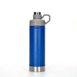 Silverjet Stainless Steel Vacuum <b>Flask</b> 550ml/700ml Plastic 12-24hrs Thermal Insulation Portable Handle Sports Camping Outdoor - Product Image 4