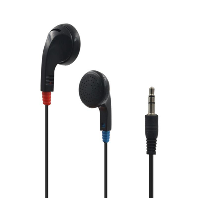 One Time Use Headphones or Single Use Ear Phone Cheapest Bulk Bus Cheap Earpiece Disposable Earphones for Airline Oem Earphones