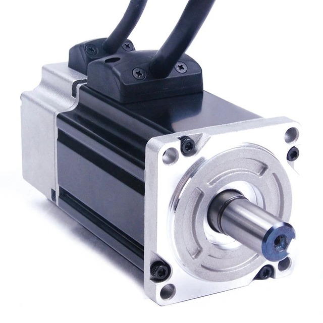 High Precision 100W-1000W Mini AC Servo Motor Kit Single-Phase Waterproof IE4 Efficiency 50/60Hz 208-240V CNC Laser Machine