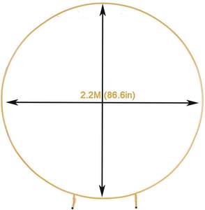 Kit d'<span class=keywords><strong>arche</strong></span> de guirlande de ballons circulaire en <span class=keywords><strong>fil</strong></span> de fer vintage élégant, best-seller, <span class=keywords><strong>pour</strong></span> la décoration de fond de scène de mariage ou d'anniversaire - Product Image 5