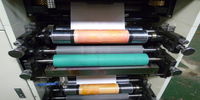 320mm 2 4 6 Couleur Étiquette Adhésive Logo Auto-Autocollant Papier Flexographique Machine D'impression Flexo