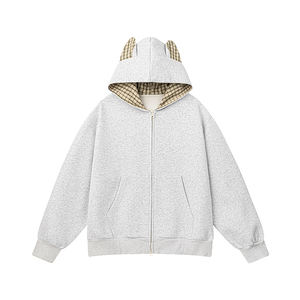 Chaqueta cárdigan de marca de moda de otoño para hombre, chaqueta tejida informal holgada, Sudadera larga con capucha, 6XL silueta, letra bloqueada de Color - Product Image 4