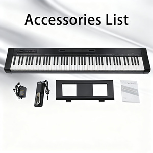 Beisite S-196 Chine Vente chaude Piano numérique portable Clavier 88 touches Action marteau Rechargeable avec étui - Product Image 3