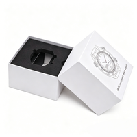 Boîte d'emballage de montre connectée sur mesure, boîte magnétique rigide de luxe pour l'électronique grand public