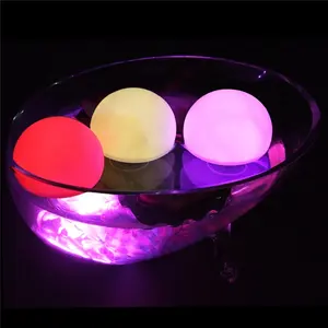 Led Remote Control Light Remote Controlled Waterproof Outdoor Party Decoration LED Spheres Led Light Ball Christmas Ornaments Floating Ball Light