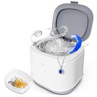Mini nettoyeur UV à ultrasons Portable alimentation électrique pour prothèses dentaires aligneurs usage domestique personnel soins de voiture commerciaux