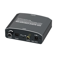 Decodificador de audio de metal Convertidor analógico DAC ADC Convertidor digital a analógico de alta calidad Accesorio de audio y video