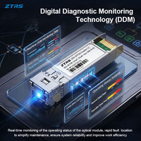 ZTRS 25G SFP28 LR20 Transmisión de Fibra Óptica de Alta Calidad, Distancia de Transmisión 10km 20km 40km, Aplicable a Centros de Datos
