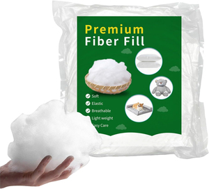 300g Polyfill Stuffing, <strong>Fiber</strong> Fill for Craft,High-Resilience <strong>Recyclable</strong> Crochet Stuffing - Product Image 1