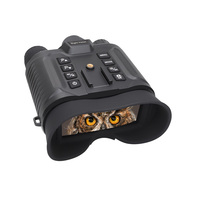 Jumelles de vision nocturne NV8161 8x étanches à fixation sur la tête, 4K, 7 niveaux de luminosité, enregistrement vidéo, lampe infrarouge, portée totale de 400 m