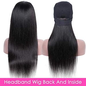 Brasiliano Raw Umani Del Virgin di Remy Dei Capelli della Parrucca Della Fascia Fornitore All'ingrosso Fatta a Macchina Nessuno Merletto Parrucca Glueless Gli Stili Personalizzati - Product Image 3