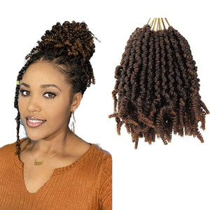 Trước Xoắn mùa xuân Xoắn Crochet tóc bím tóc bom Xoắn - Product Image 3