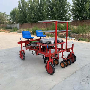 Nouvelle machine de repiquage de légumes agricoles avec tracteur pour planter des patates douces, des échalotes, des poivrons, des <span class=keywords><strong>semis</strong></span> de chou - Product Image 5