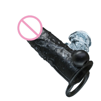 Paar Resonanz Klitoris Stimulation verlängert wiederauf ladbare Fernbedienung Dildo Set Silikon Dildo männlich Sexspielzeug für Mann