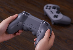 8Bitdo Pro <span class=keywords><strong>2</strong></span> BT controlador inalámbrico gamepad para interruptor <span class=keywords><strong>PC</strong></span> macOS Android de vapor y Raspberry Pi (G clásico edición) joystick - Product Image 4