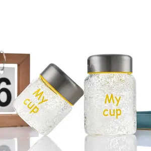 Multi-Specification Honey Glass Container Capacity Food Storage Borosilicate Glass For Sugar Tea Coffee Jar