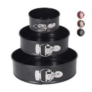 Xu hướng sản phẩm 2025 <span class=keywords><strong>New</strong></span> arrivals không dính Cheesecake <span class=keywords><strong>Pan</strong></span> <span class=keywords><strong>springform</strong></span> <span class=keywords><strong>Pan</strong></span> với đáy có thể tháo rời - Product Image 1