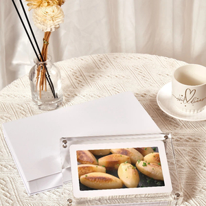 Nouveau cadre photo numérique WiFi en acrylique 5/7/10,1 pouces 2026 avec prise en charge <span class=keywords><strong>vidéo</strong></span> et MP3, horloge, calendrier, QR, appairage rapide, transfert de données 8 Go - Product Image 4