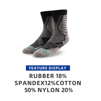 Lot de 3 paires de chaussettes de basket-ball pour hommes, mi-mollet, antidérapantes, pour le sport professionnel Elite