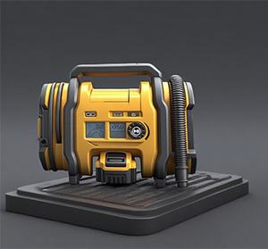 DW lốp <span class=keywords><strong>Inflator</strong></span> Máy nén khí di động, 20V máy bơm không khí với auto-ngắt Máy nén khí không dây - Product Image 3