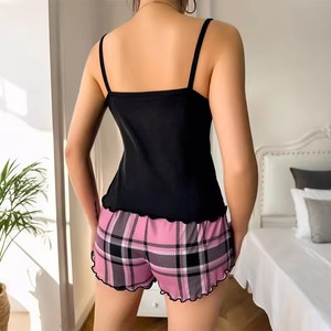 Vêtements de Nuit pour Femmes Printemps-Été Dernière Collection, Pyjamas Sexy pour Femmes, Tenues d'Intérieur, <span class=keywords><strong>Ensemble</strong></span> de Lingerie Féminine - Product Image 3