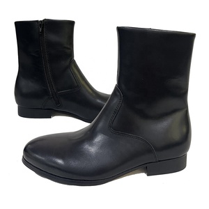 Nuevos zapatos de moda con cremallera para hombre, cálidos, antideslizantes, <span class=keywords><strong>generales</strong></span>, Botines de cuero medio, suela plana para mujer - Product Image 6