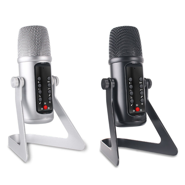 Professional Interface Gaming USB Mic  RGB USB Mic Gaming Microphone for Video Game