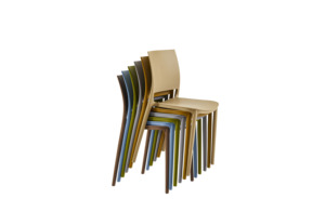 Silla de comedor de polipropileno PP de resina de colores <span class=keywords><strong>para</strong></span> <span class=keywords><strong>restaurante</strong></span> integrada, silla de plástico apilable <span class=keywords><strong>para</strong></span> sala de estar al aire libre, uso escolar, fábrica - Product Image 6