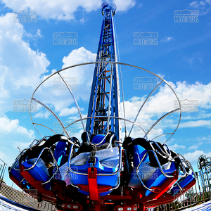 Emocionante diversión divertida giratoria caída libre caída Flying Sky <span class=keywords><strong>Drop</strong></span> <span class=keywords><strong>Tower</strong></span> a la venta - Product Image 2