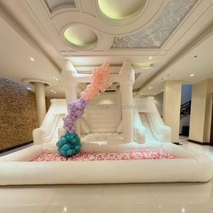 Casa di rimbalzo bianca per matrimonio all'aperto, - Product Image 5