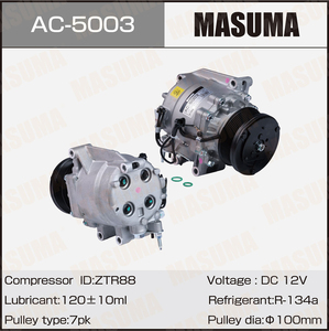 AC-5003 <span class=keywords><strong>compresseur</strong></span> de climatisation MASUMA pour <span class=keywords><strong>honda</strong></span> <span class=keywords><strong>CIVIC</strong></span> (FD, FA) 1.8 R18A1 - Product Image 2