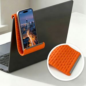 Flexible Deformable Silicone <b>Stand</b>,Anti-Shake Foldable Desktop Holder Compatible WithPhone,<b>Tablet</b>,Laptop,Portable Lazy Accessory - Product Image 1