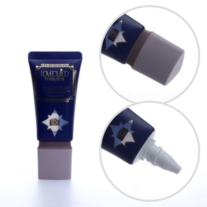 Tube souple vide en PE de 50 ml pour crème pour les lèvres et les yeux, avec impression offset et bouchon à vis trigonal, idéal pour crème BB et crème pour les mains - Product Image 3