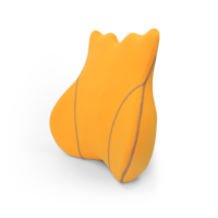 Coussin de soutien lombaire gonflable en mousse à mémoire de forme pour siège de voiture de bureau à domicile oreiller de dos de chaise d'hôtel