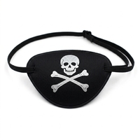 Ensemble d'accessoires de fête pirate : épée gonflable, cache-œil, chapeau, accessoires de costume de cosplay pour Halloween et spectacles sur scène