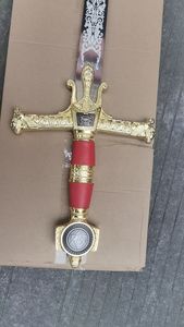 Vintage Knights Templar Sword Scabbard Forte <strong>Lilley</strong> Columbus Ohio Golden Masonic Sword Royal - Product Image 2