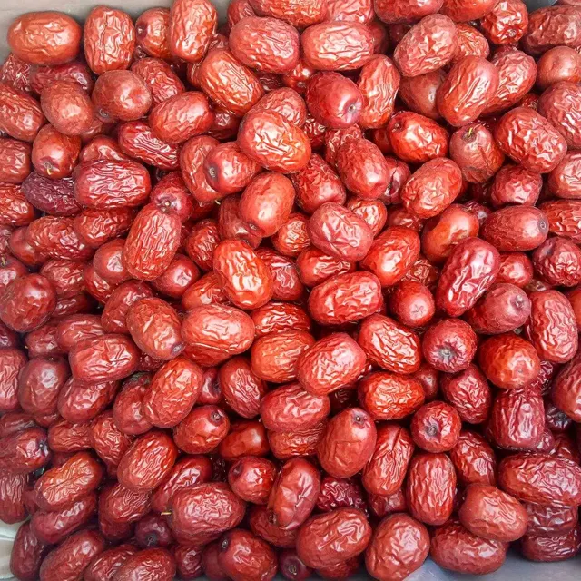 新しい作物中国の赤い日付新鮮な乾燥した日付ゆるい卸売の果物
