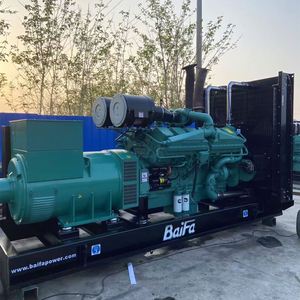 Générateur diesel d'occasion Cummins KTA38-G9 1000KW 1250KVA avec moteur PLC et alternateur - Product Image 6