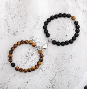 <span class=keywords><strong>2Pcs</strong></span> Set Gelang <span class=keywords><strong>Magnet</strong></span> Pasangan untuk Dia dan Dia, Gelang Manik-Manik Persahabatan <span class=keywords><strong>Magnet</strong></span> Hati, Gelang Pasangan Jarak Jauh yang Serasi - Product Image 3