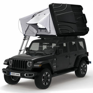 Tente de toit pour 2 personnes, coque rigide en ABS, poteaux en aluminium, pour SUV, camion, camping (vente en gros) - Product Image 5