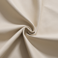 Tissu de canapé en similicuir uni, tissé, respirant, teint en fil, imperméable, élégant, haut de gamme, multicolore, personnalisable, vente en gros