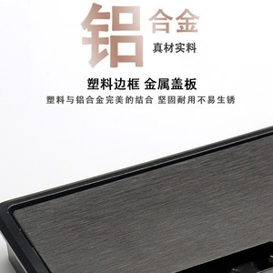 Guangzhou Huibaili Hardware Aluminum Alloy <b>Cable</b> <b>Box</b> 255mm x 105mm Rectangular Desktop <b>Cable</b> <b>Management</b> Organizer for Office - Product Image 5