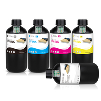 Bahan Impor LUS120 1000m Tinta UV dengan Chip untuk Printer Mimaki UJF-3042 6042 7151 Flatbed LH100 PR-100 PR-200 Primer