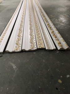 Moulures en polyuréthane peints de couleur or et argent, 1 pièce, décoration de plafond d'intérieur - Product Image 3