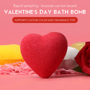 Valentinstag Handgemachte Natürliche Badebomben mit Sheabutter für Entspannende Spa-Erlebnisse - Product Image 2