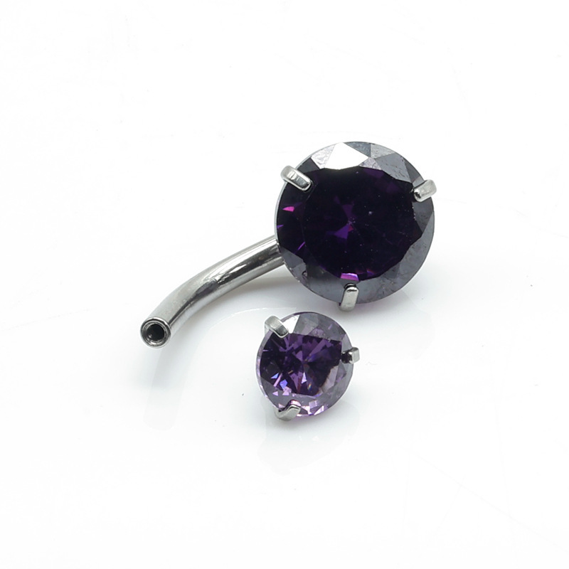 Purple-blue zircon