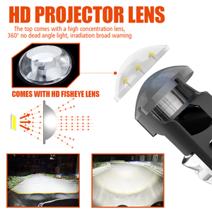 12v ip68 6000k zda2 hb3 9005 h8 b4 h8 דו-led לייזר מקרן פנסים h7 canbus עבור פנסי ראש - Product Image 3