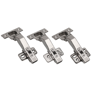 Charnières de meubles en métal modernes à fermeture amortie 3D hydrauliques, série Black King <span class=keywords><strong>Kong</strong></span> en titane noir pour portes d'armoires et de placards - Product Image 3