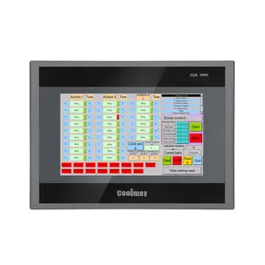 Coolmay 10-Zoll-HMI-Touchpanel RS232 RS485-Modbus-Protokoll zur industriellen Überwachung der neuen Mensch-Maschine-Schnitts telle