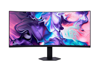 Nouvel écran d'ordinateur 34 pouces 4K75Hz HDR VA noir, temps de réponse de 5 ms, hauteur réglable, support rotatif, ports DP/USB, pour les professionnels